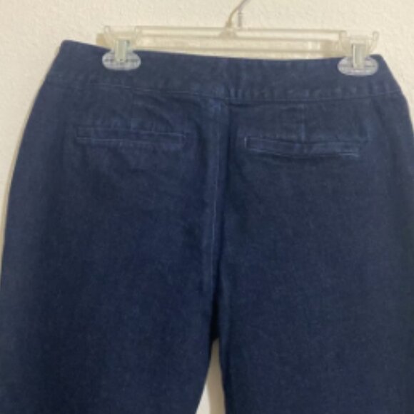 POLO RALPH LAUREN Women's Crop Dressy Denim Pants Size 8 - Picture 2 of 8